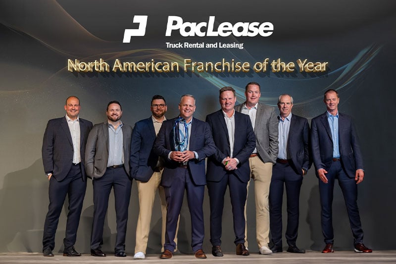 Dobbs Leasing Awarded as PacLease’s 2023 North American Franchise of the Year