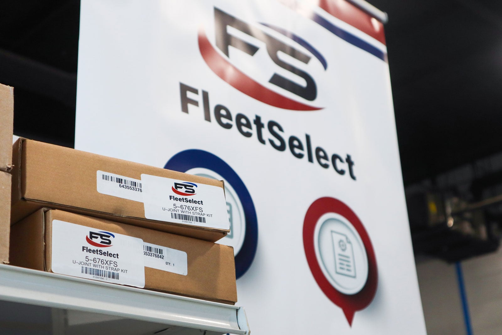 FleetSelect Merchandising Display